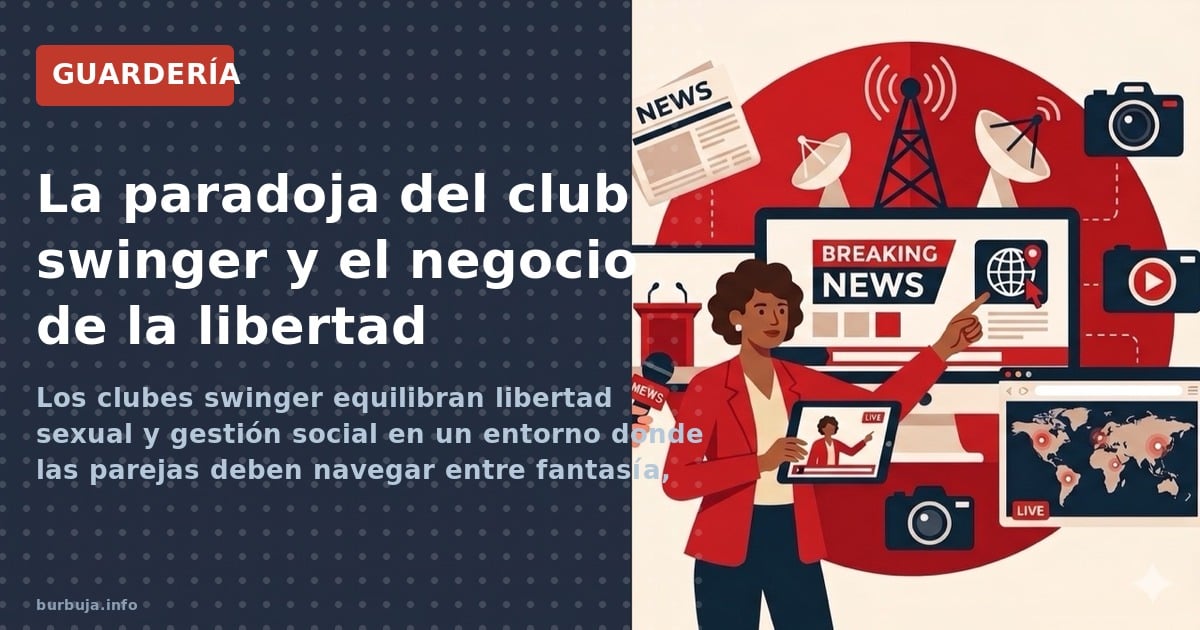 Los clubes swinger equilibran libertad sexual y gestión social en un entorno donde las parejas deben navegar entre fantasía, 