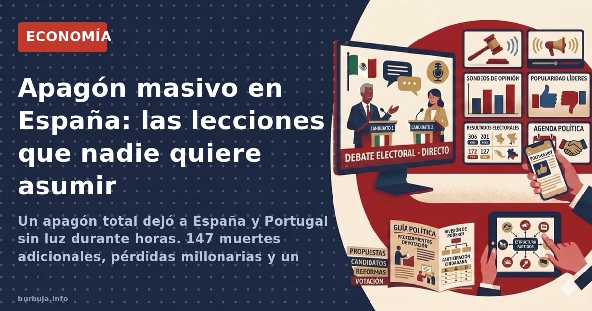 15 GW en 5 segundos: así colapsó la red eléctrica española