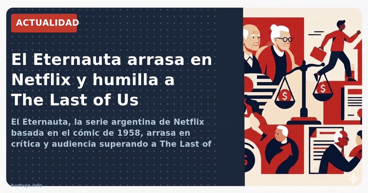 El Eternauta, la serie argentina de Netflix basada en el cómic de 1958, arrasa en crítica y audiencia superando a The Last of