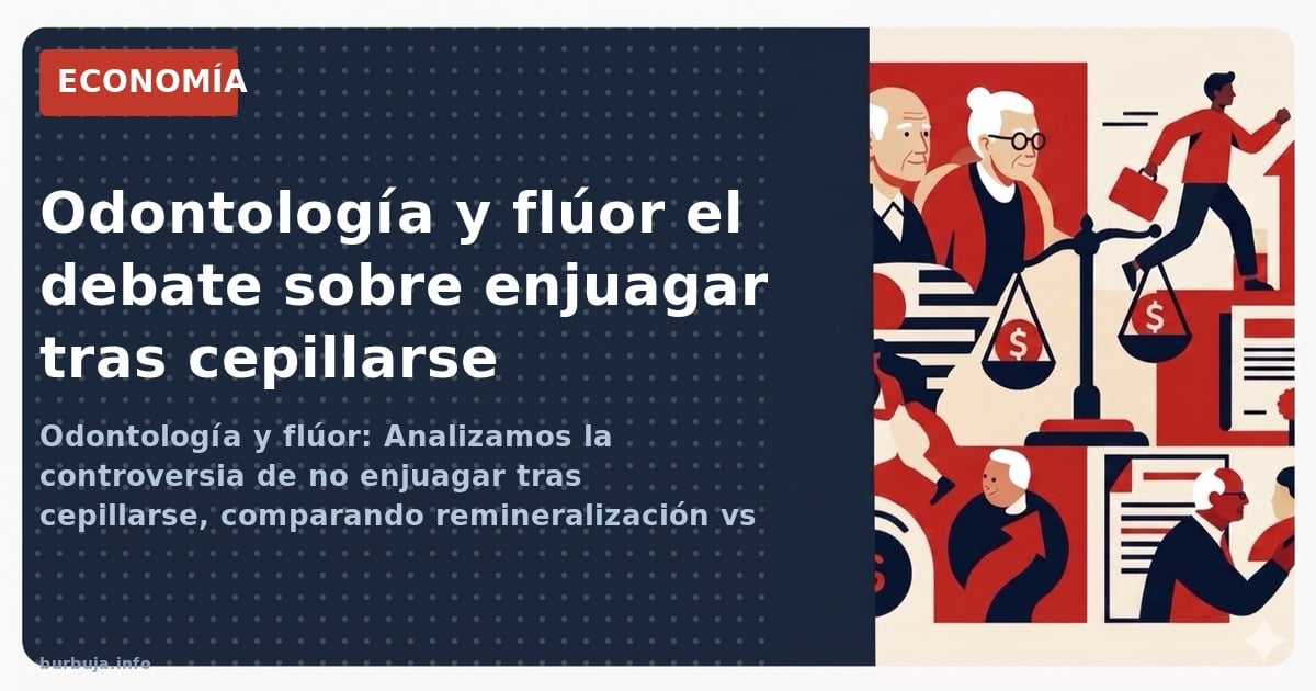 Odontología y flúor: Analizamos la controversia de no enjuagar tras cepillarse, comparando remineralización vs riesgos tóxico