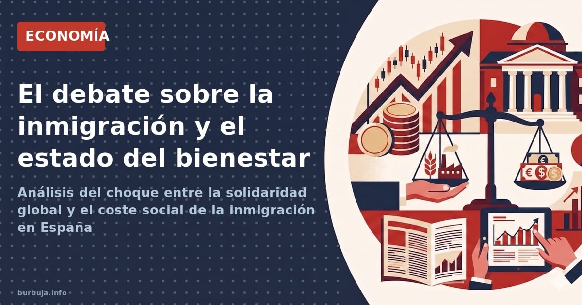 Análisis del choque entre la solidaridad global y el coste social de la inmigración en España