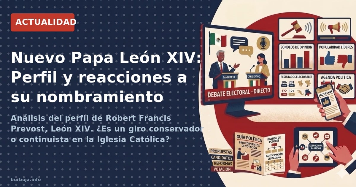 Análisis del perfil de Robert Francis Prevost, León XIV. ¿Es un giro conservador o continuista en la Iglesia Católica?