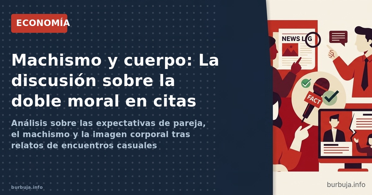 Análisis sobre las expectativas de pareja, el machismo y la imagen corporal tras relatos de encuentros casuales