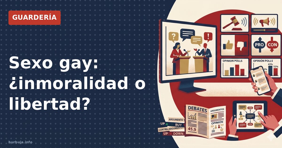 ¿Por qué sigue el rechazo al sexo gay?
