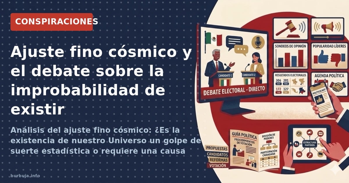 Análisis del ajuste fino cósmico: ¿Es la existencia de nuestro Universo un golpe de suerte estadística o requiere una causa p