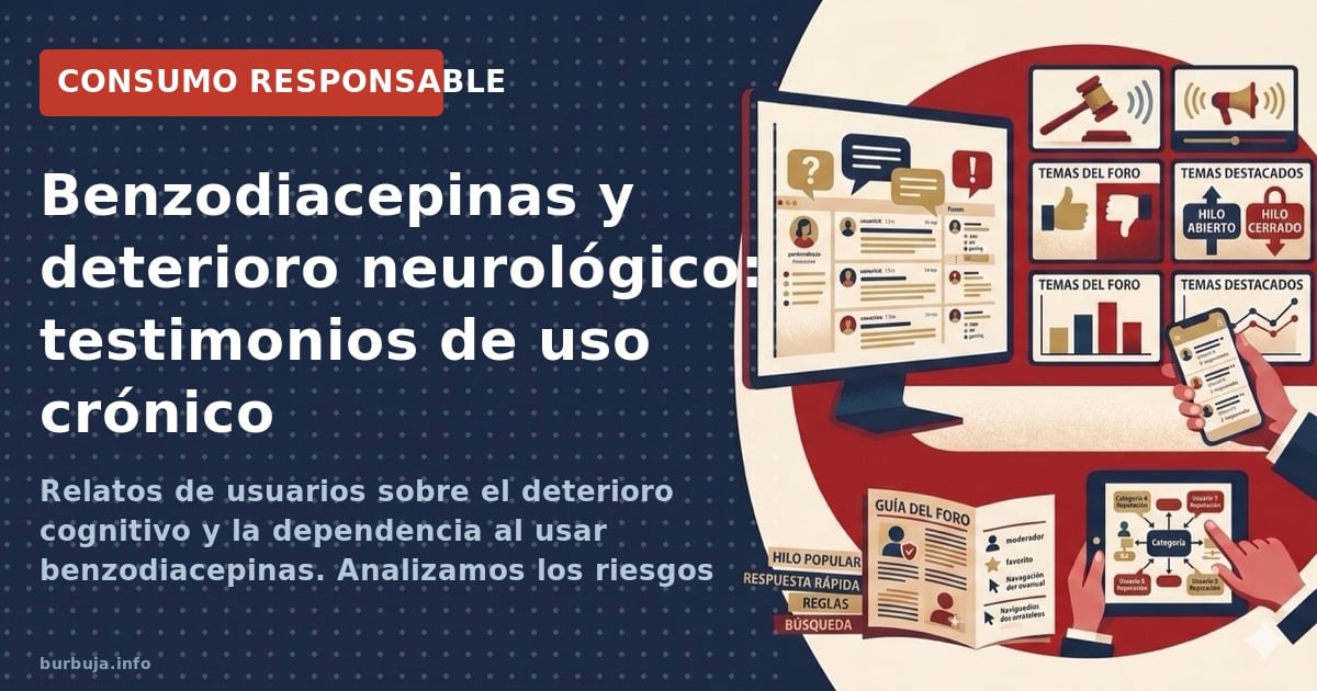 Benzos: el deterioro cognitivo que nadie quiere ver