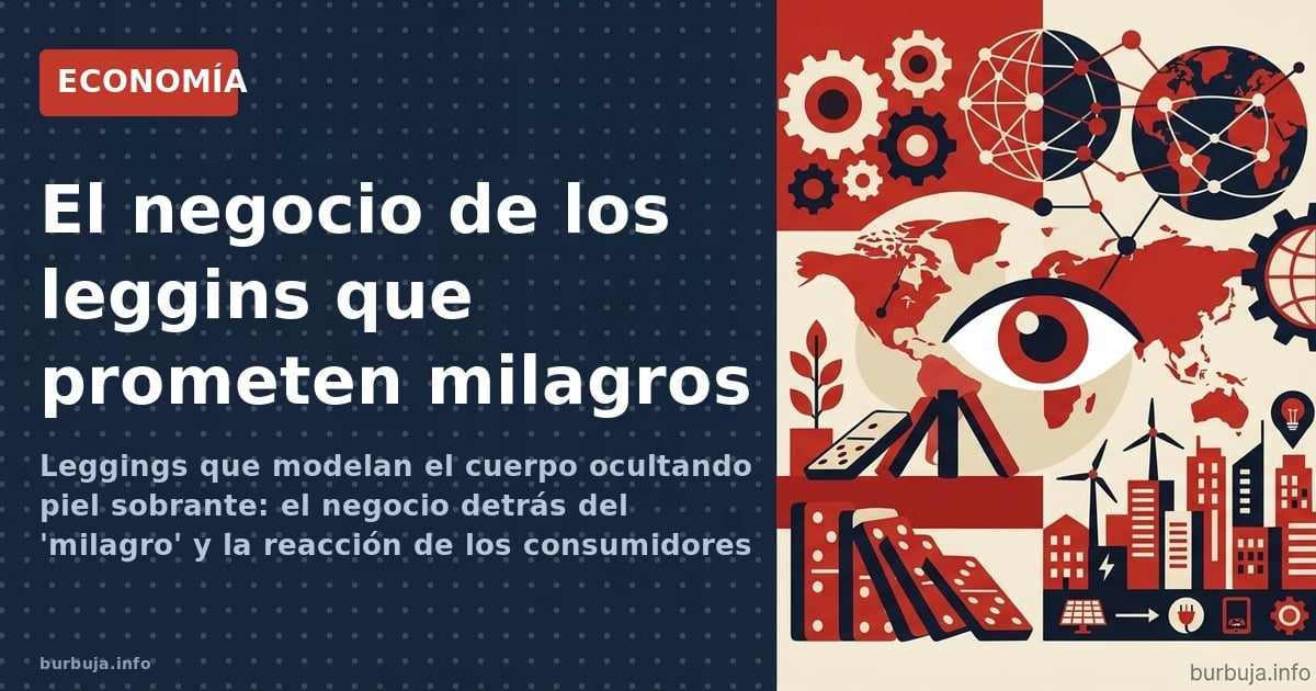 Leggings que modelan el cuerpo ocultando piel sobrante: el negocio detrás del 'milagro' y la reacción de los consumidores ant