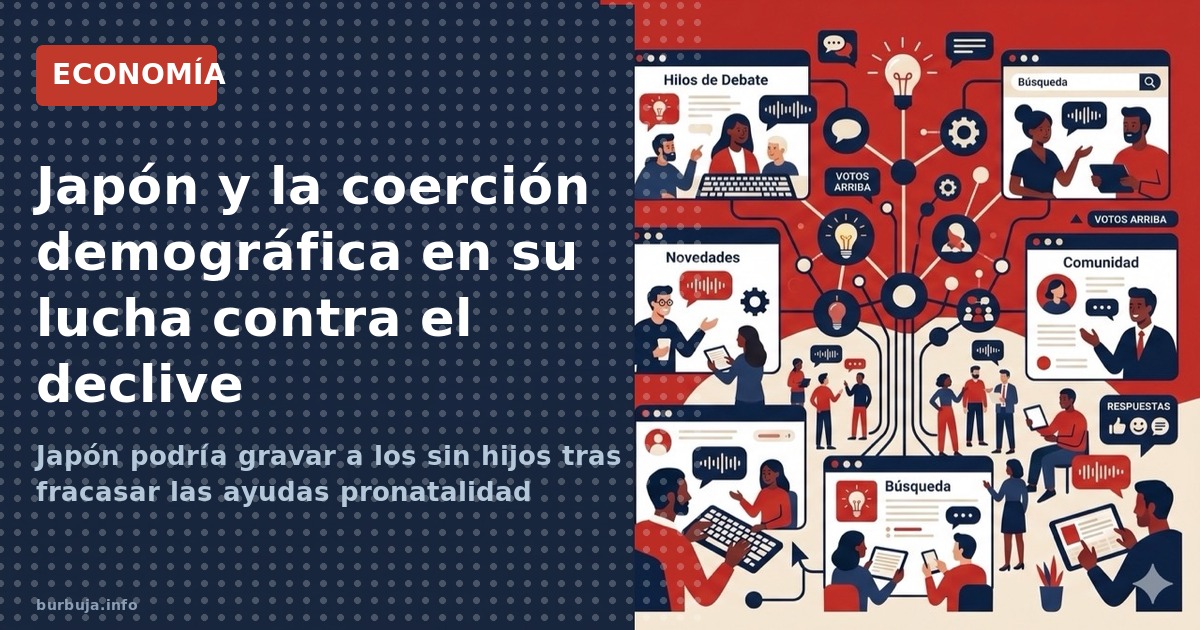 Japón podría gravar a los sin hijos tras fracasar las ayudas pronatalidad