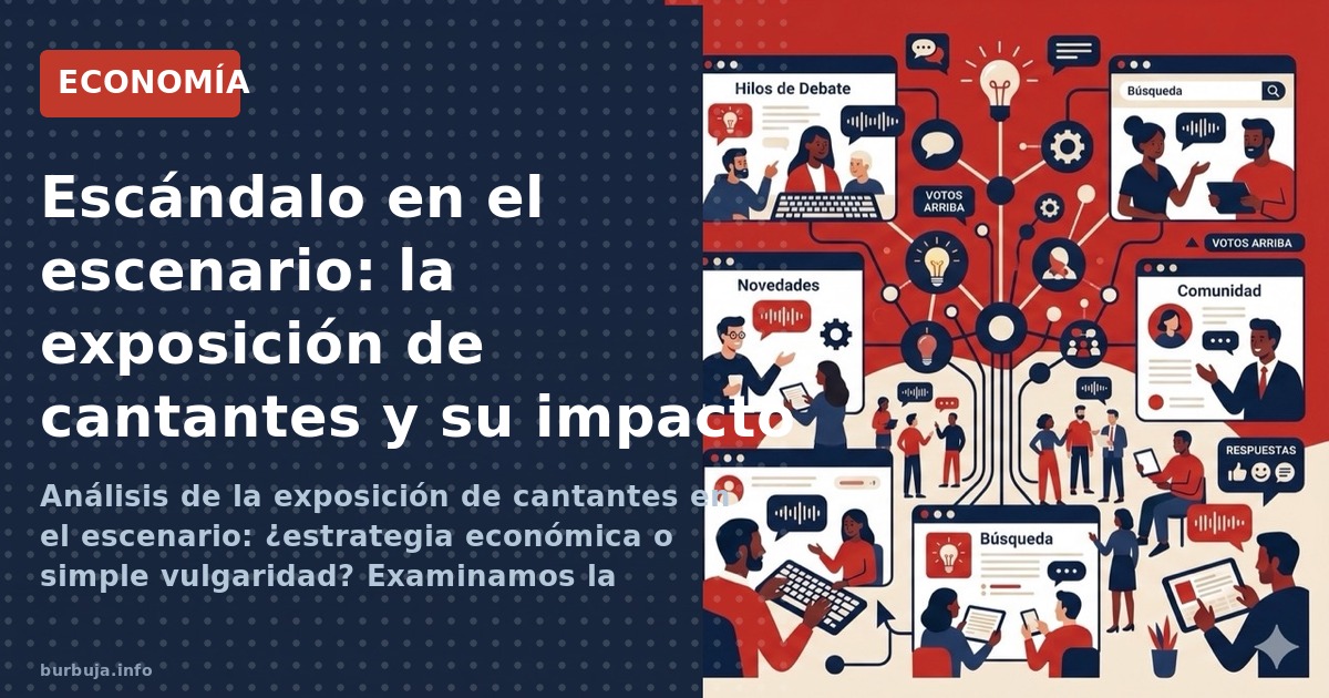 Análisis de la exposición de cantantes en el escenario: ¿estrategia económica o simple vulgaridad? Examinamos la mercantiliza