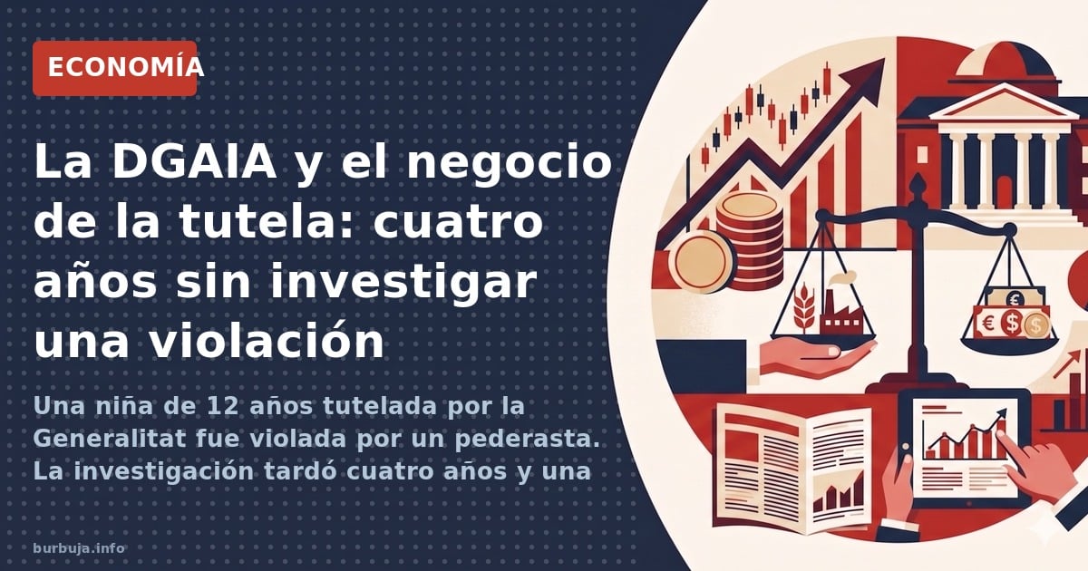 Una niña de 12 años tutelada por la Generalitat fue violada por un pederasta. La investigación tardó cuatro años y una extute