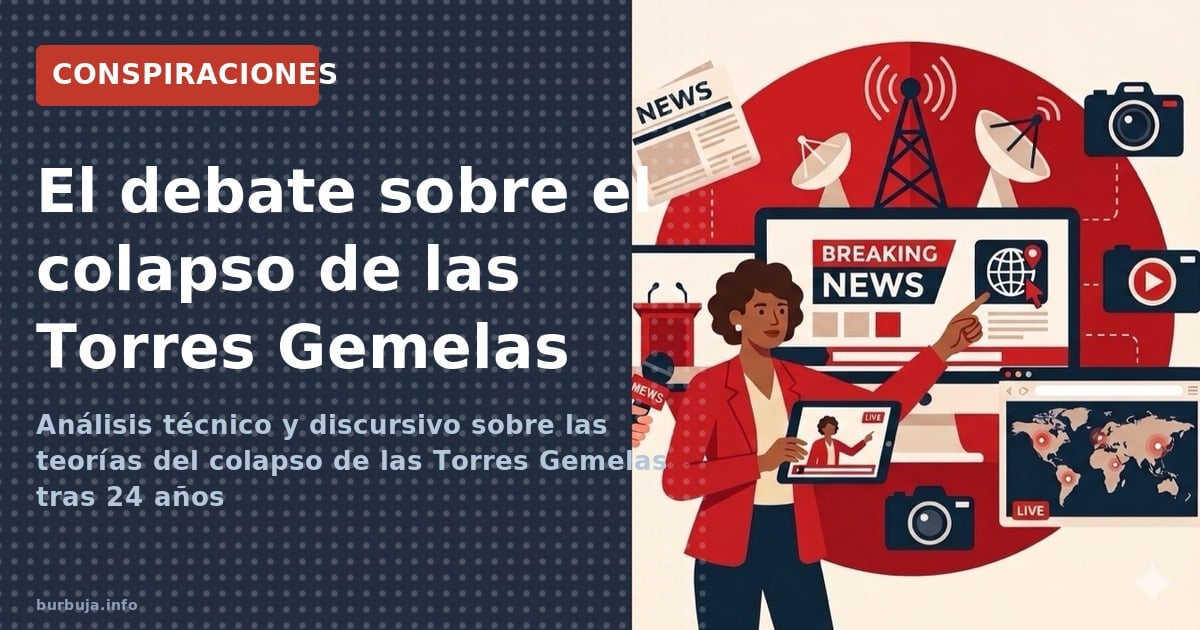 Análisis técnico y discursivo sobre las teorías del colapso de las Torres Gemelas tras 24 años