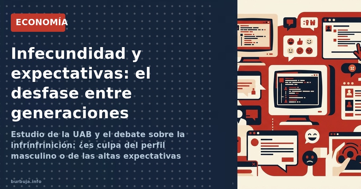 Estudio de la UAB y el debate sobre la infrinfrinición: ¿es culpa del perfil masculino o de las altas expectativas femeninas?