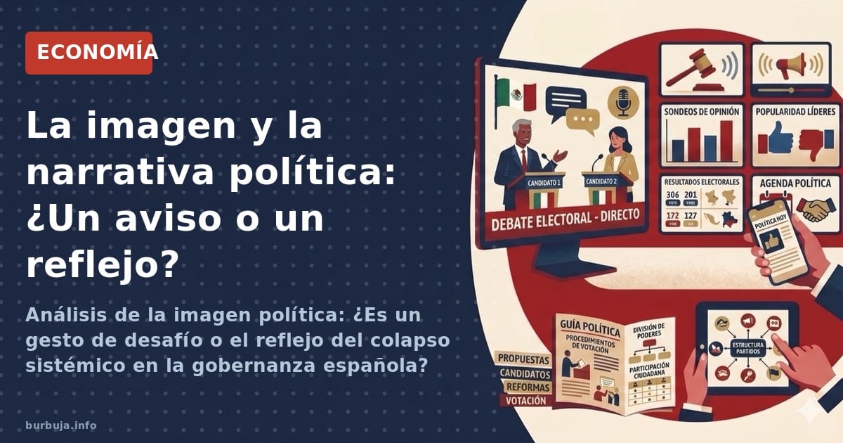 Análisis de la imagen política: ¿Es un gesto de desafío o el reflejo del colapso sistémico en la gobernanza española?