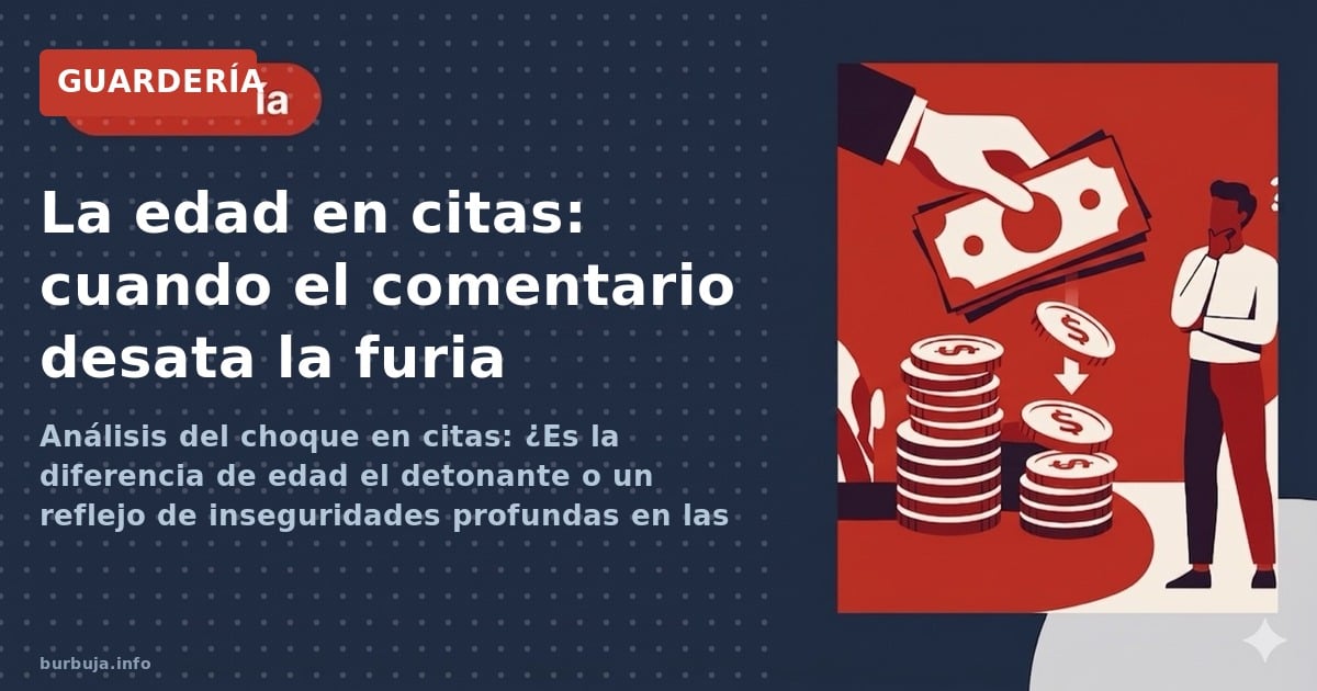 Análisis del choque en citas: ¿Es la diferencia de edad el detonante o un reflejo de inseguridades profundas en las relacione