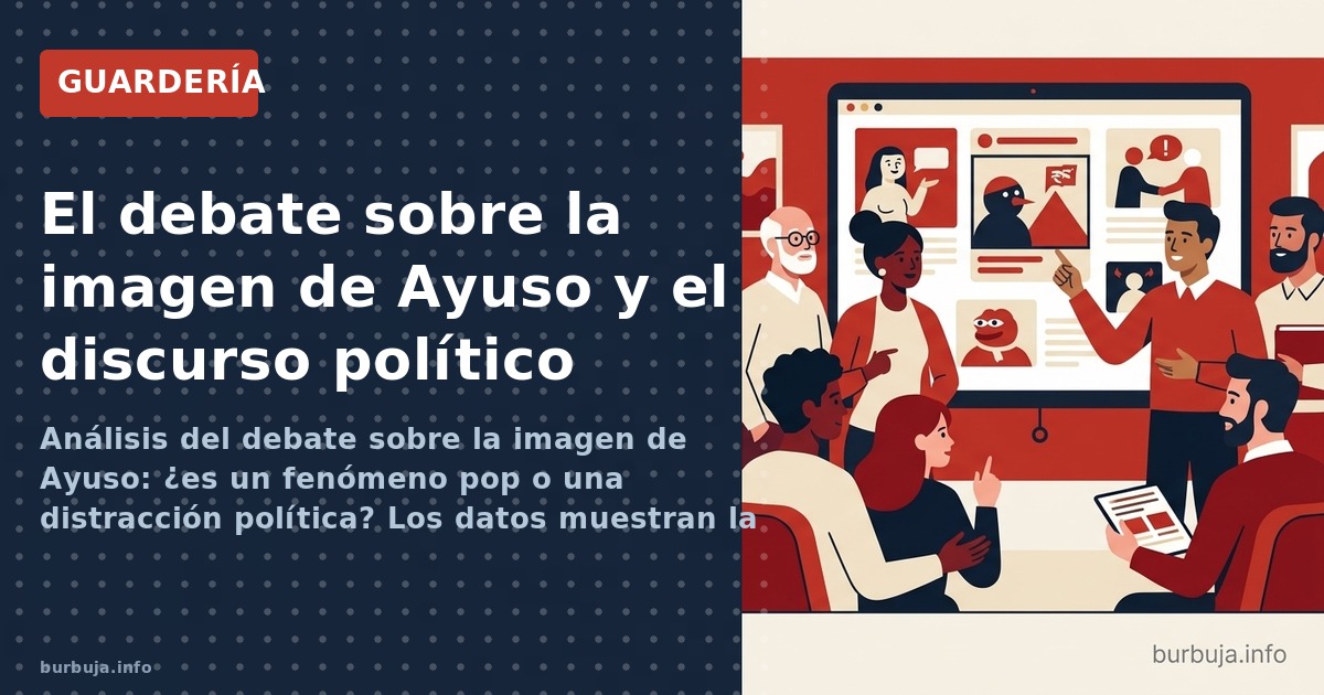 Análisis del debate sobre la imagen de Ayuso: ¿es un fenómeno pop o una distracción política? Los datos muestran la polarizac