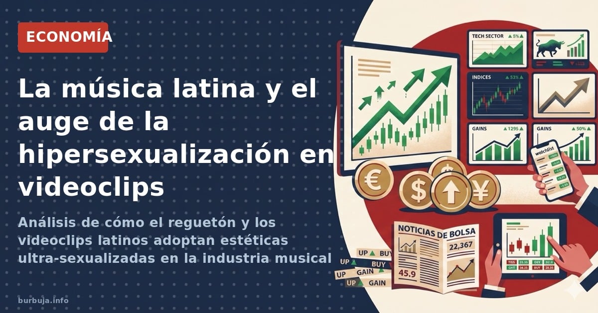 Análisis de cómo el reguetón y los videoclips latinos adoptan estéticas ultra-sexualizadas en la industria musical actual