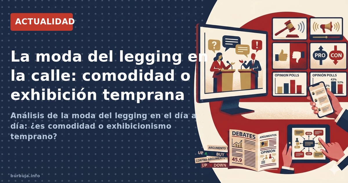 Análisis de la moda del legging en el día a día: ¿es comodidad o exhibicionismo temprano?