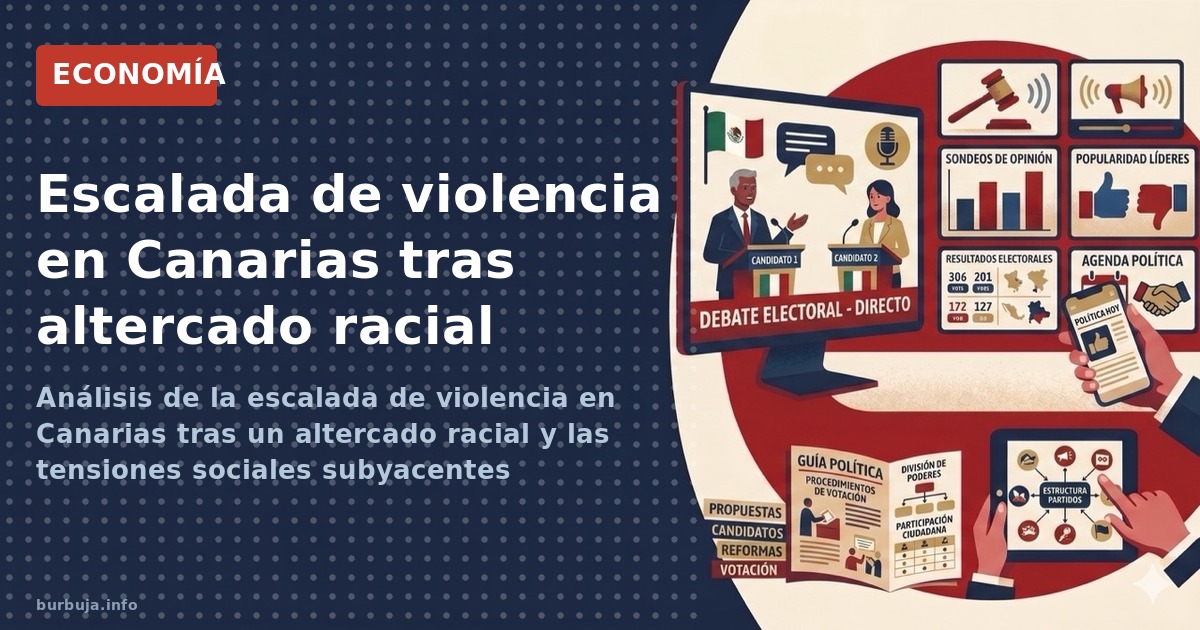 Análisis de la escalada de violencia en Canarias tras un altercado racial y las tensiones sociales subyacentes