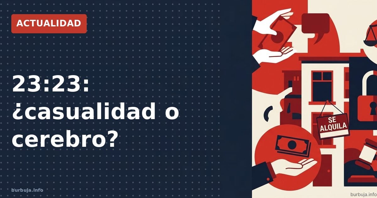 23:23: ¿casualidad o cerebro?