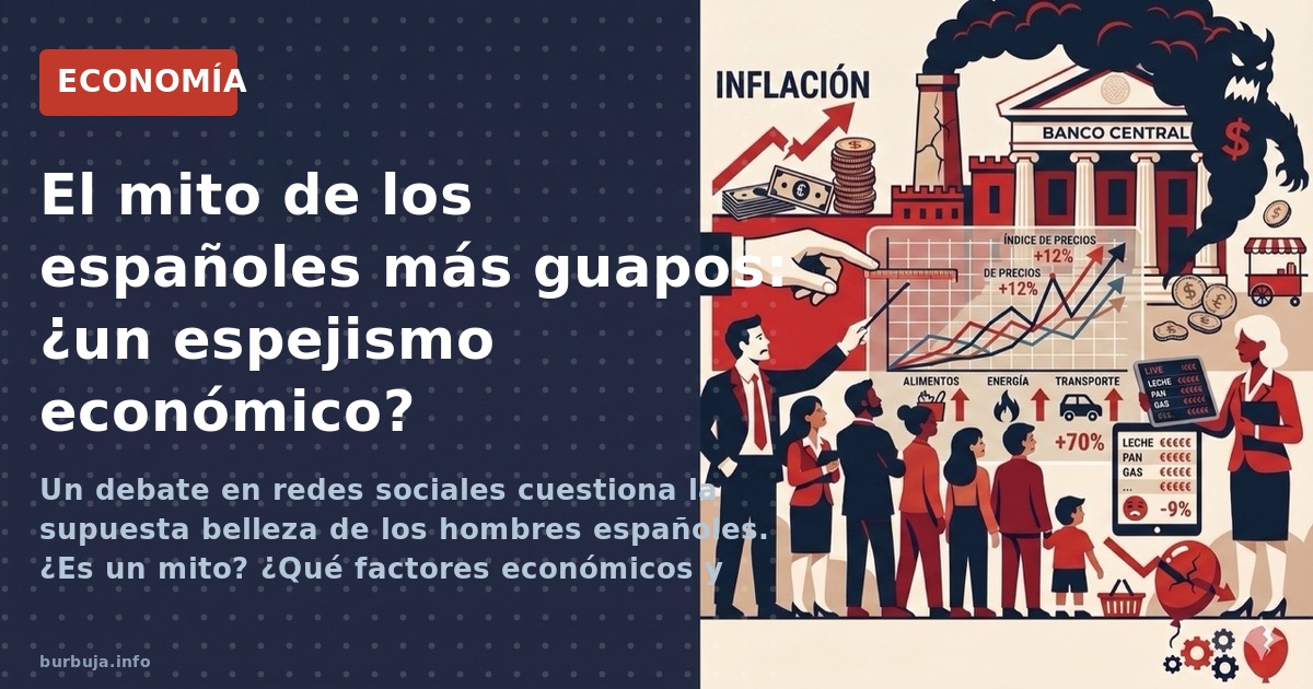 Un debate en redes sociales cuestiona la supuesta belleza de los hombres españoles. ¿Es un mito? ¿Qué factores económicos y s
