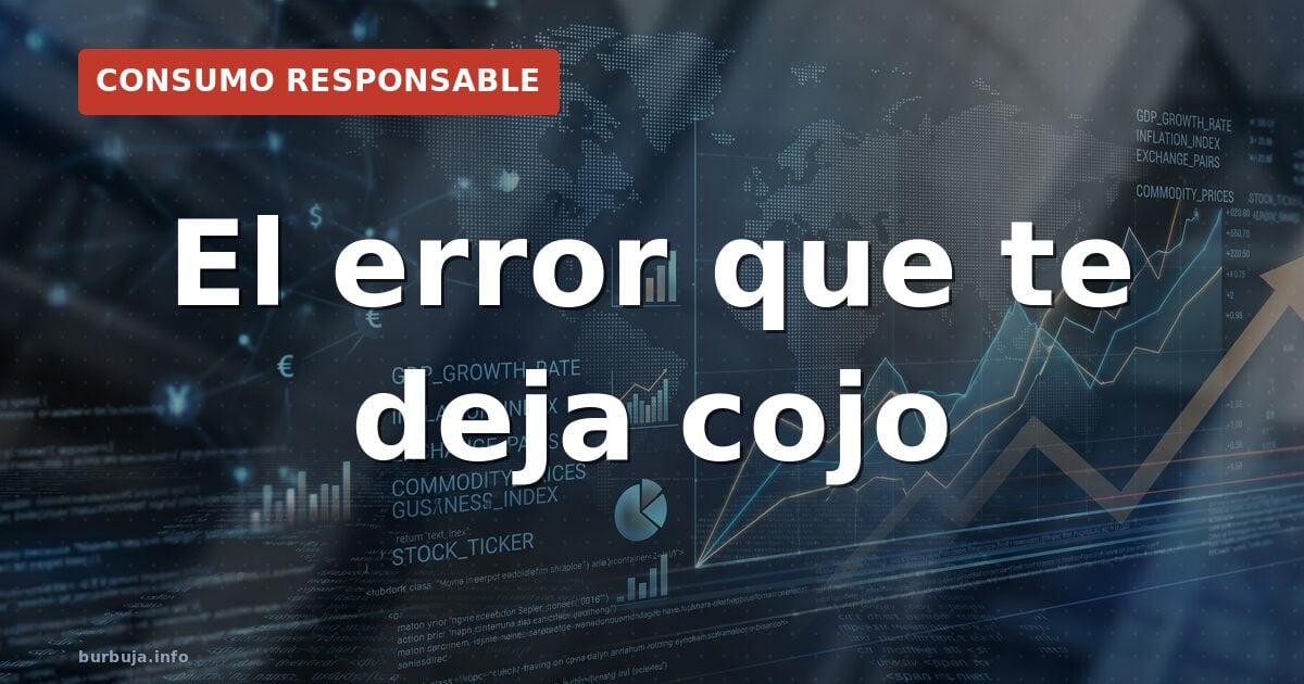El error que te deja cojo