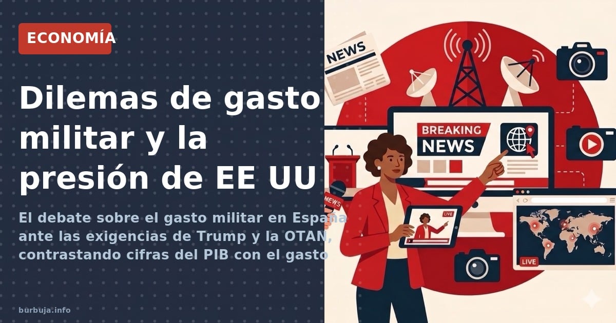 Dilemas de gasto militar y la presión de EE UU