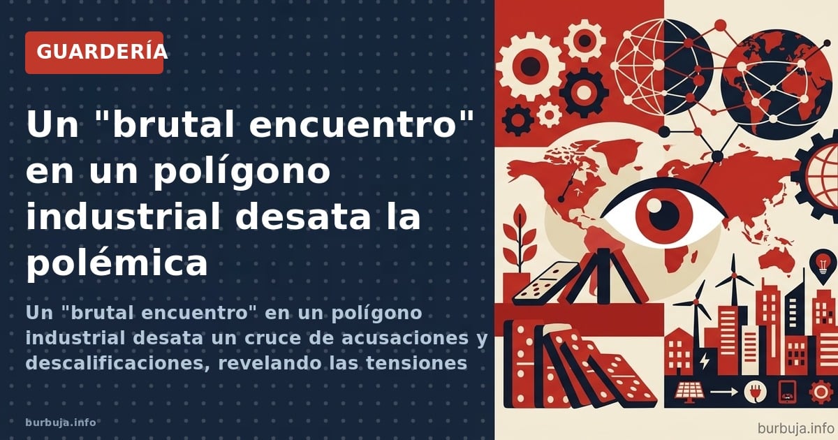 Un "brutal encuentro" en un polígono industrial desata la polémica