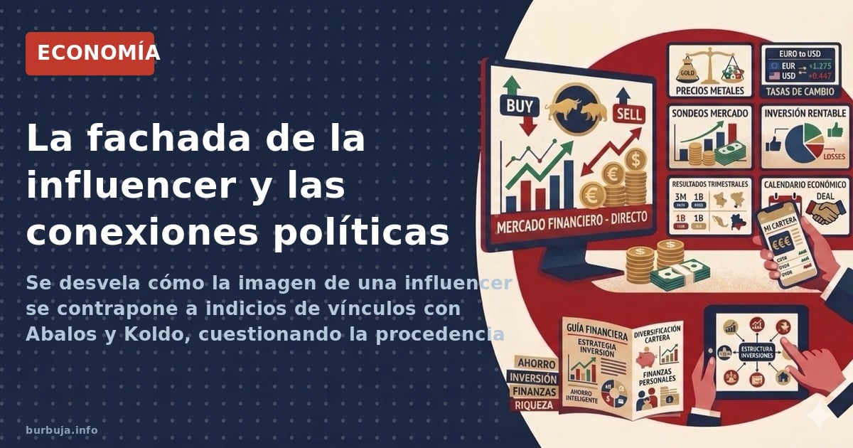Se desvela cómo la imagen de una influencer se contrapone a indicios de vínculos con Abalos y Koldo, cuestionando la proceden