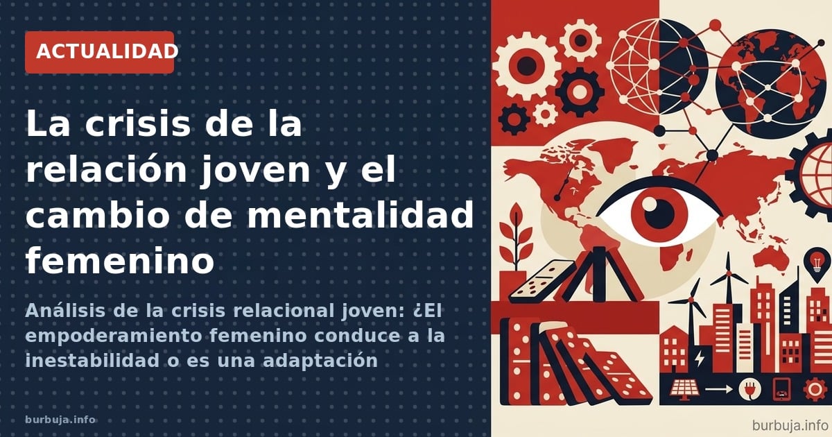 Análisis de la crisis relacional joven: ¿El empoderamiento femenino conduce a la inestabilidad o es una adaptación necesaria?
