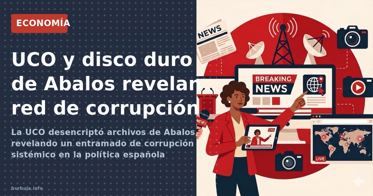 La UCO desencriptó archivos de Abalos, revelando un entramado de corrupción sistémico en la política española
