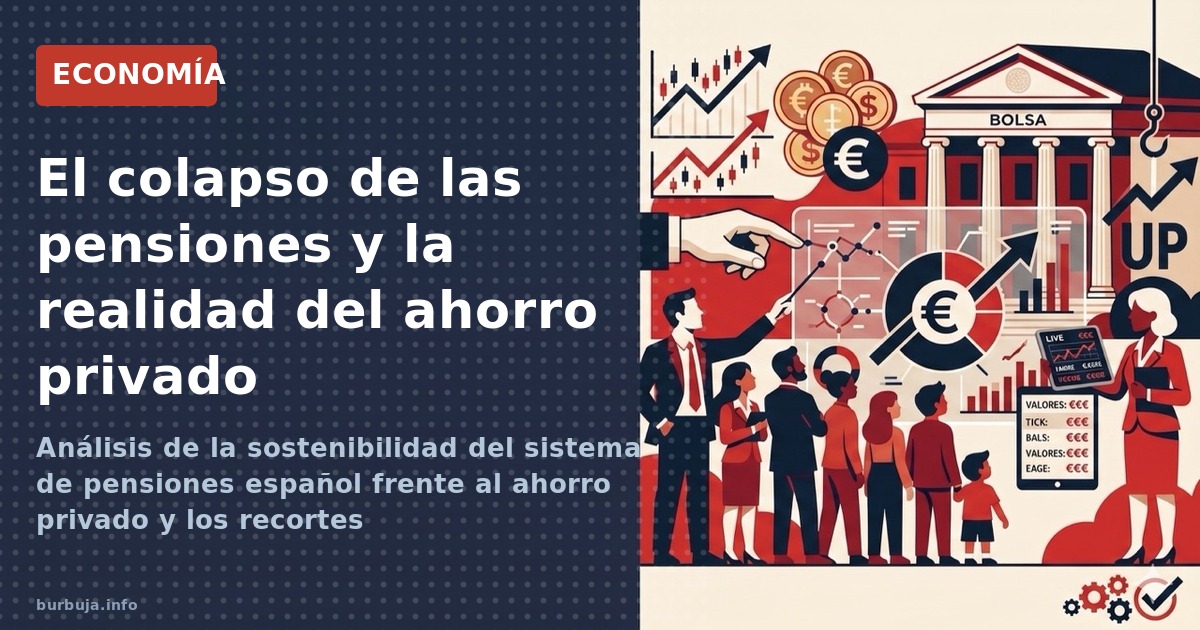 Análisis de la sostenibilidad del sistema de pensiones español frente al ahorro privado y los recortes