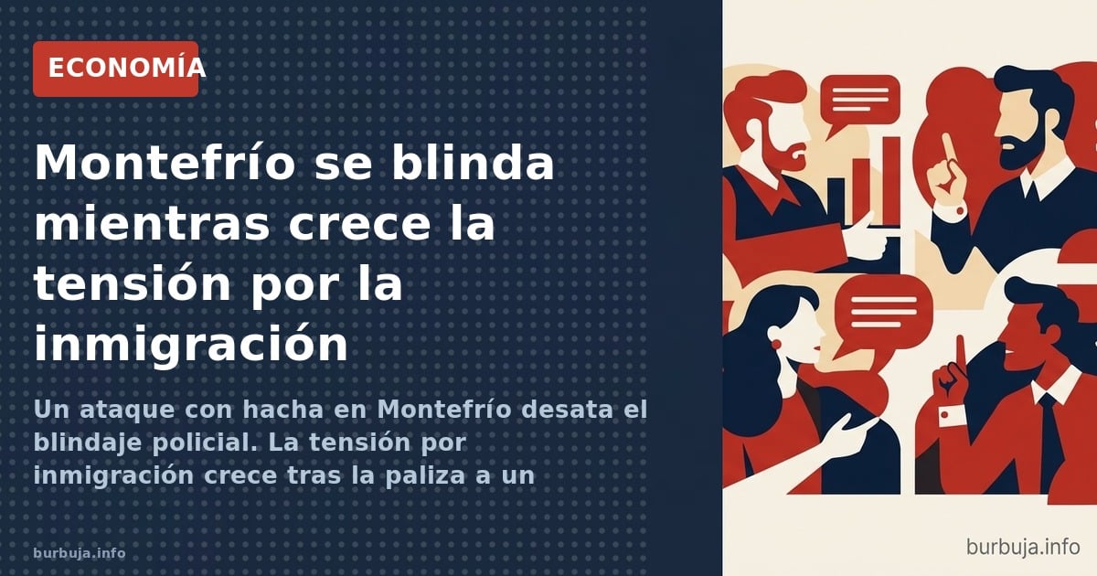 Un ataque con hacha en Montefrío desata el blindaje policial. La tensión por inmigración crece tras la paliza a un anciano en