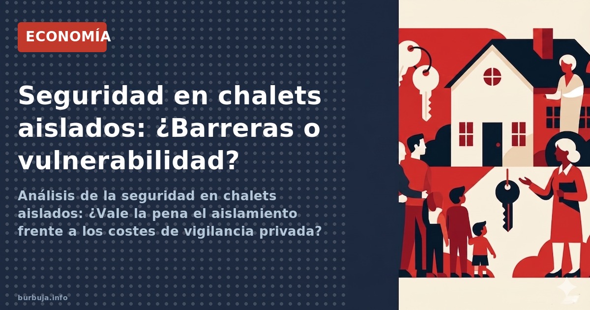 Análisis de la seguridad en chalets aislados: ¿Vale la pena el aislamiento frente a los costes de vigilancia privada?