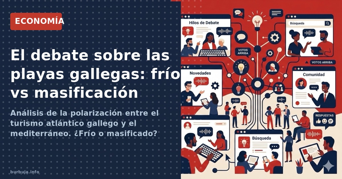 Análisis de la polarización entre el turismo atlántico gallego y el mediterráneo. ¿Frío o masificado?