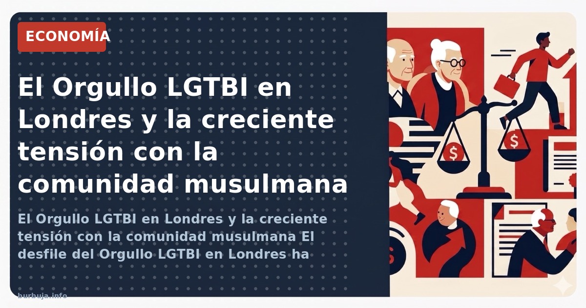 El Orgullo LGTBI en Londres y la creciente tensión con la comunidad musulmana El desfile del Orgullo LGTBI en Londres ha sido