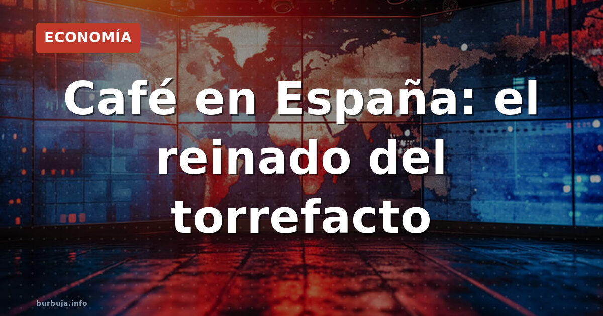 Café en España: el reinado del torrefacto