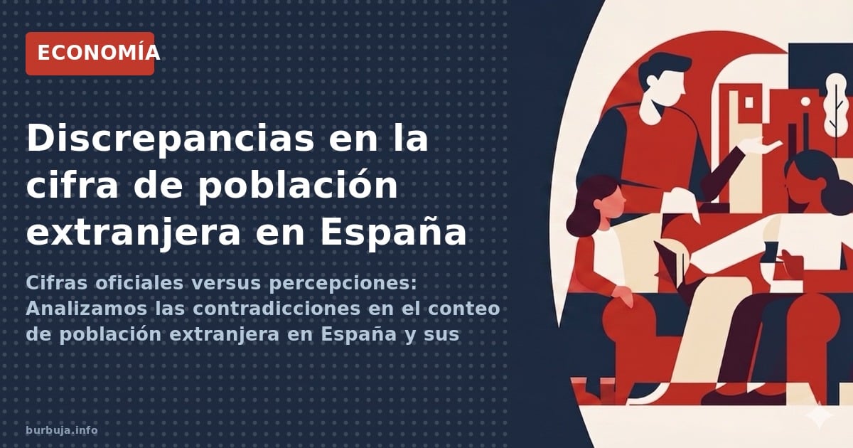 Cifras oficiales versus percepciones: Analizamos las contradicciones en el conteo de población extranjera en España y sus imp