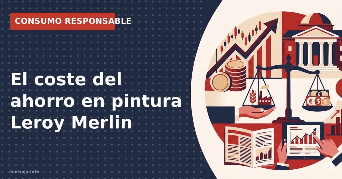 El coste real de pintar con pintura barata en grandes superficies. Analizamos el dilema entre el ahorro inmediato y la durabi