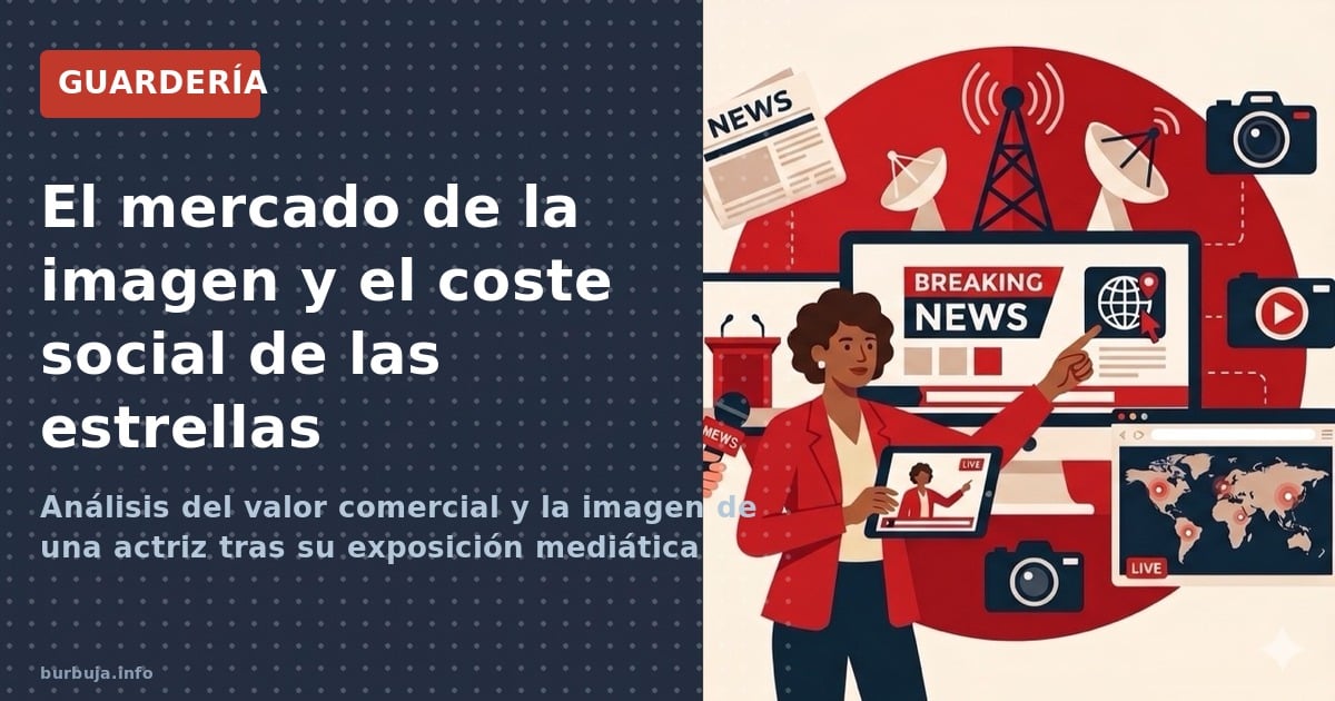 Análisis del valor comercial y la imagen de una actriz tras su exposición mediática