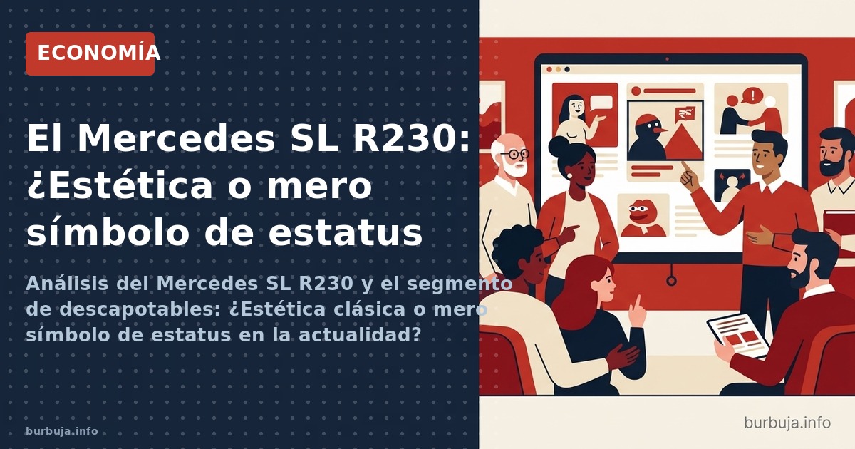 Análisis del Mercedes SL R230 y el segmento de descapotables: ¿Estética clásica o mero símbolo de estatus en la actualidad?