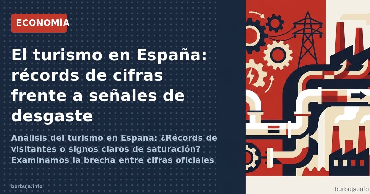 Análisis del turismo en España: ¿Récords de visitantes o signos claros de saturación? Examinamos la brecha entre cifras ofici