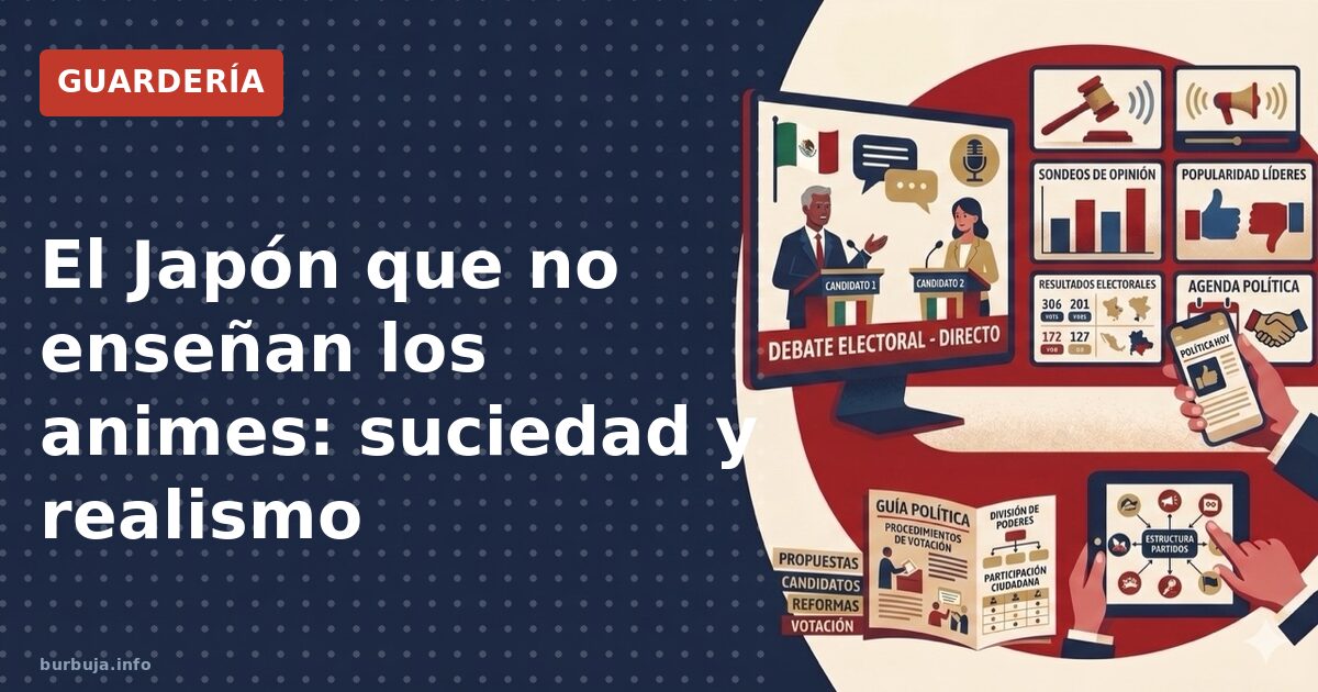 El Japón que no enseñan los animes: suciedad y realismo