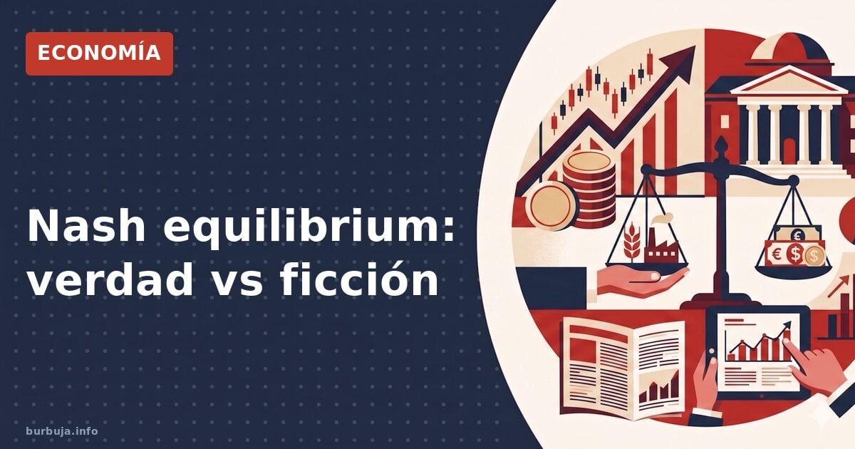 Nash equilibrium: verdad vs ficción