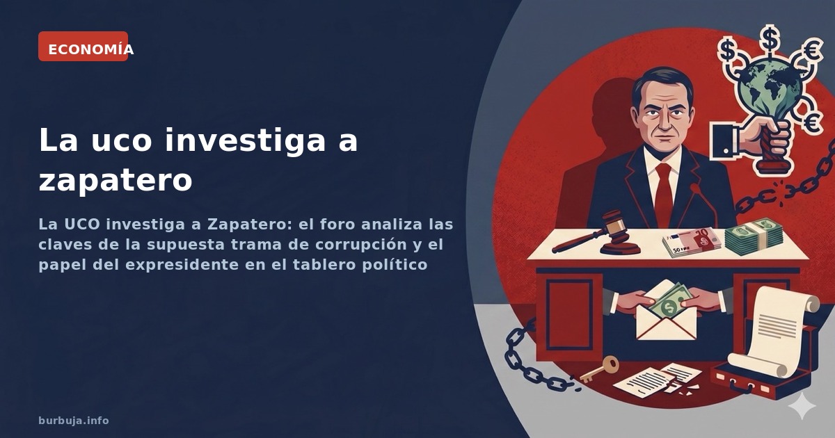 La UCO investiga a Zapatero por corrupción y vínculos con Venezuela. Congreso pide retirar su visado en EE.UU. mientras se su