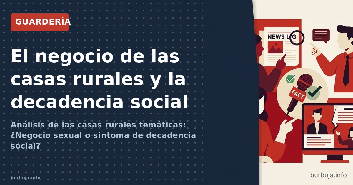 Análisis de las casas rurales temáticas: ¿Negocio sexual o síntoma de decadencia social?