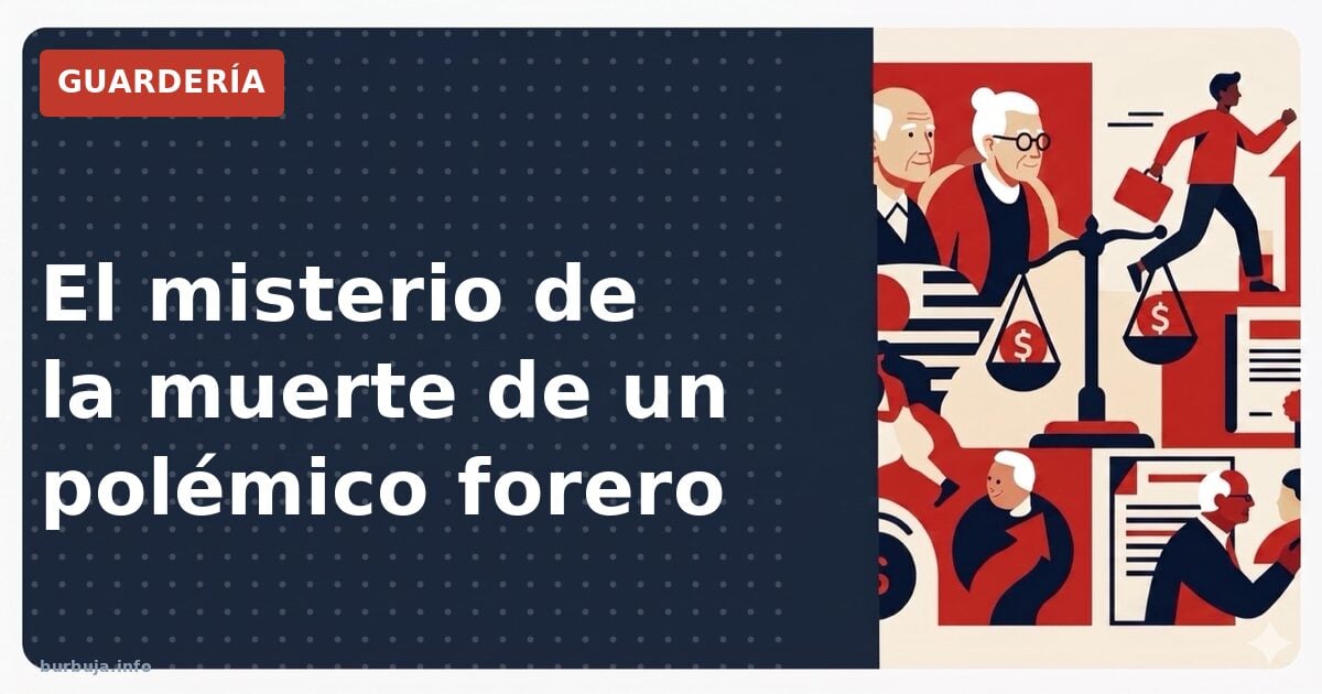 El misterio de la muerte de un polémico forero