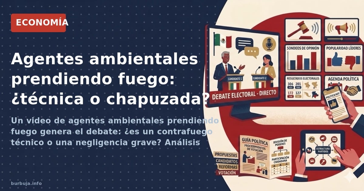 Un video de agentes ambientales prendiendo fuego genera el debate: ¿es un contrafuego técnico o una negligencia grave? Anális