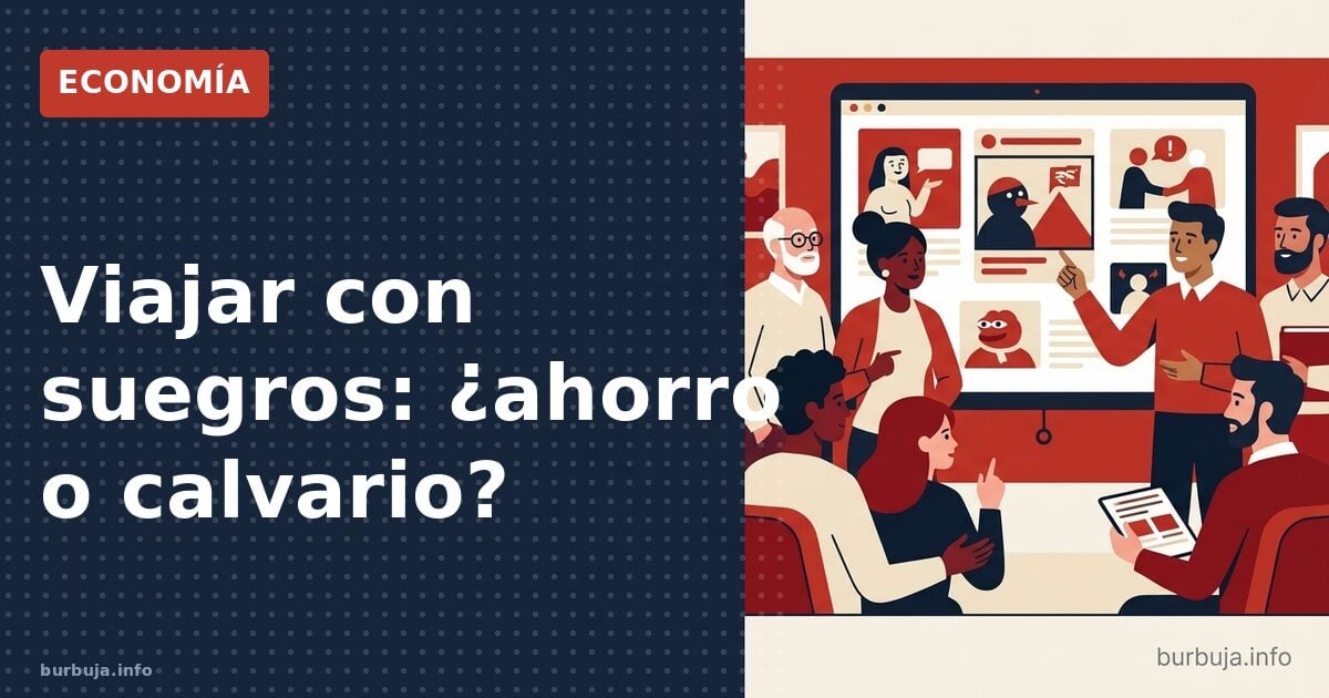 Viajar con suegros: ¿ahorro o calvario?
