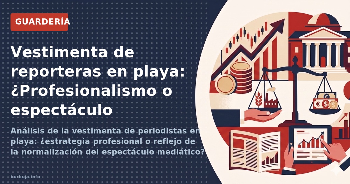 Análisis de la vestimenta de periodistas en playa: ¿estrategia profesional o reflejo de la normalización del espectáculo medi