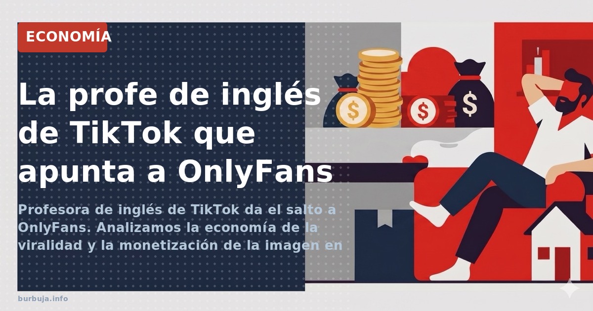 Profesora de inglés de TikTok da el salto a OnlyFans. Analizamos la economía de la viralidad y la monetización de la imagen e